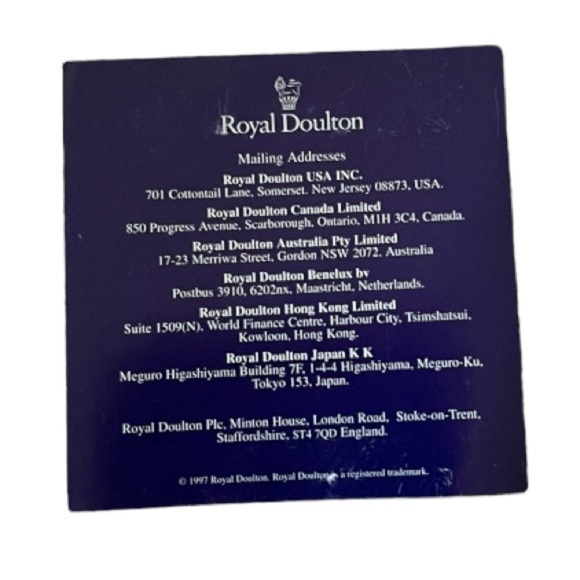 Royal Doulton Triple Use Crystal Pedestal Candle Holder - Picture 7 of 7